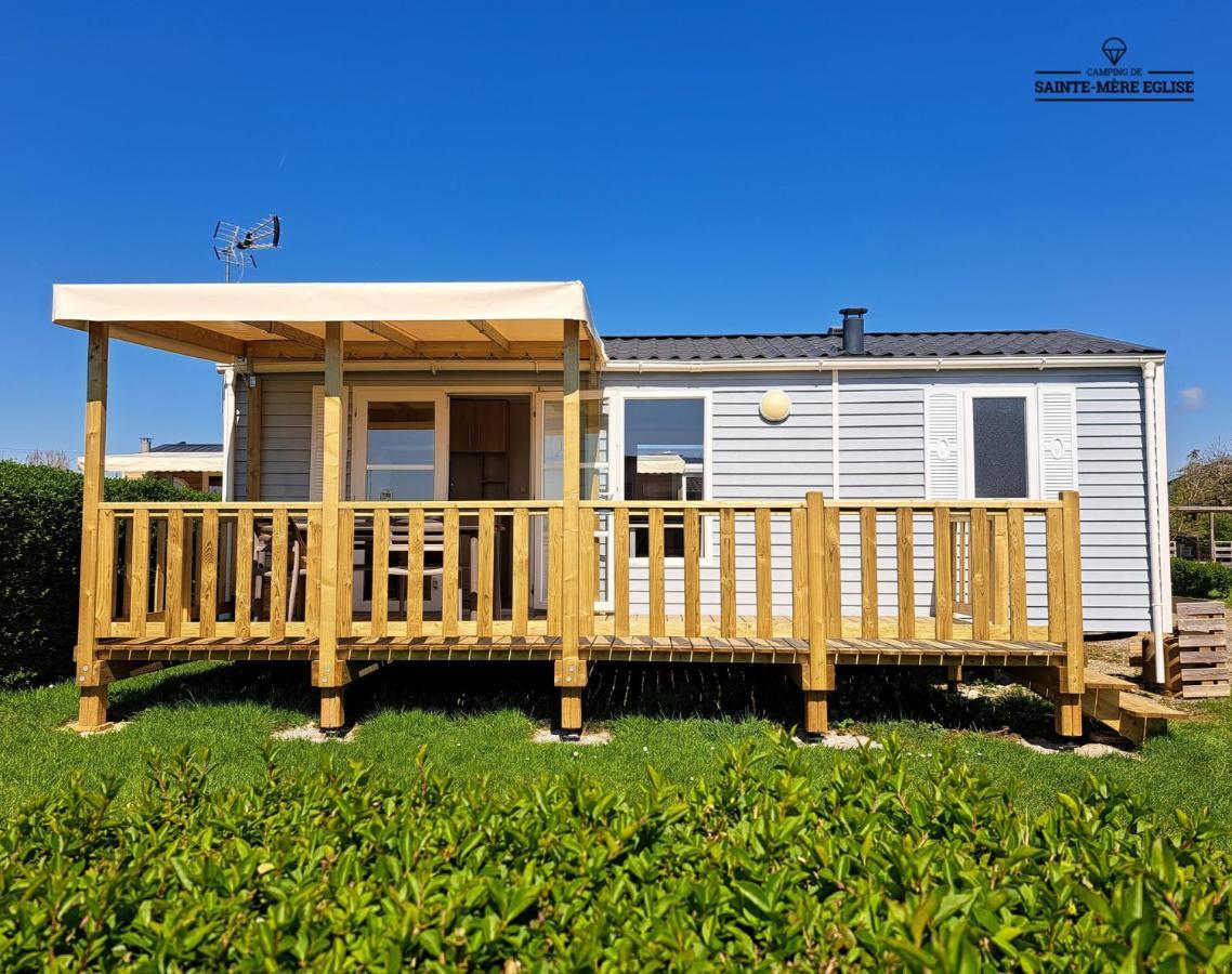 Camping Sainte Mere Eglise Exterior foto